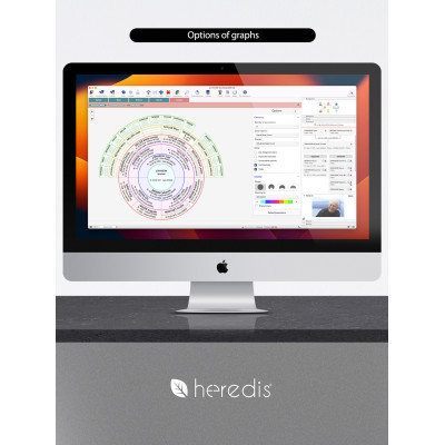 Family tree software for MAC - HEREDIS 26