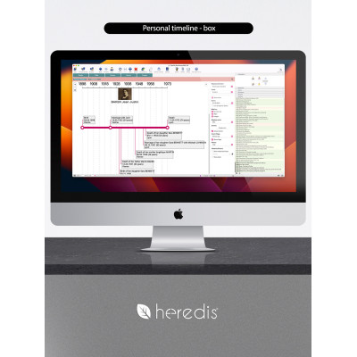 Family tree software for MAC - HEREDIS 26