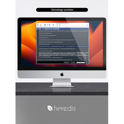 Family tree software for MAC - HEREDIS 26