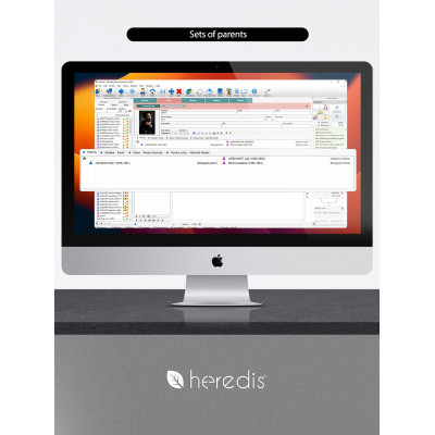 Family tree software for MAC - HEREDIS 26