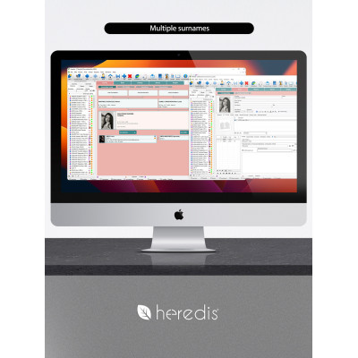 Family tree software for MAC - HEREDIS 26
