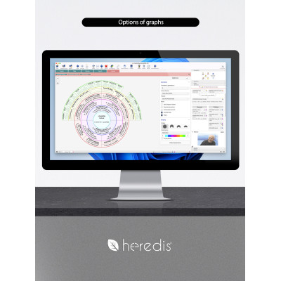 Family tree program for WINDOWS & MAC - HEREDIS 26