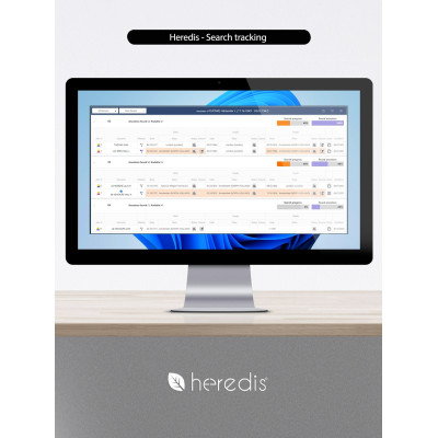 Family tree program for WINDOWS & MAC - HEREDIS 26