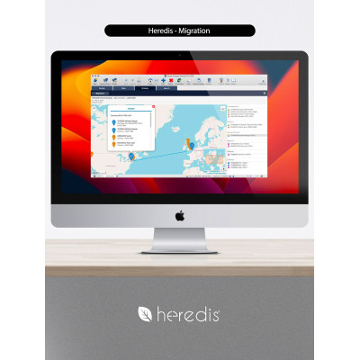 Family tree software for MAC - HEREDIS 26